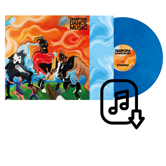Strandz - Diaspora Dance Music - Sky Blue Vinyl + Digital Download Album